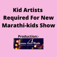 Kid artists required for new Marathi-kids show