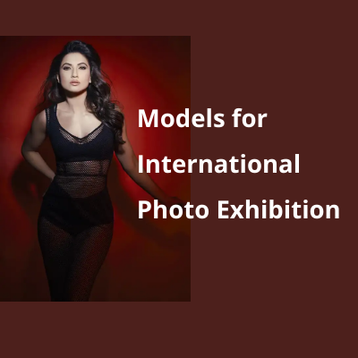 Models for International photo exhibition