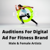 Auditions for digital ad for fitness brand