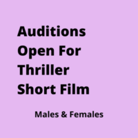 Auditions open for thriller short film