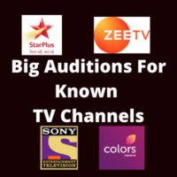 Big auditions for known TV channels