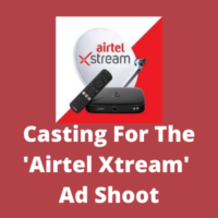 Casting for the 'Airtel Xtream' ad shoot
