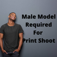 Male model required for print shoot