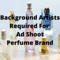 Background artists required for ad shoot