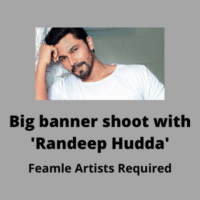 Big banner shoot with 'Randeep Hudda'