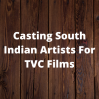 Casting South Indian artists for TVC
