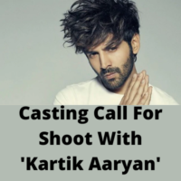 Casting call for shoot with 'Kartik Aaryan' from BSH Casting Agency Mumbai