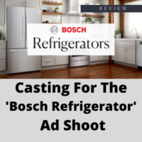 Casting for the 'Bosch Refrigerator' ad from Ajay Nayak Casting