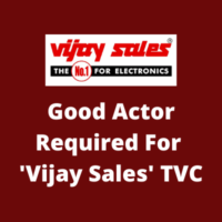 Good actor required for 'Vijay Sales' TVC