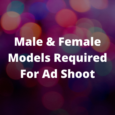 Models required for an ad shoot