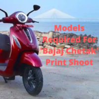 Models required or 'Bajaj Chetak' print shoot