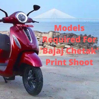Models required or 'Bajaj Chetak' print shoot