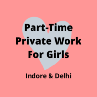 Part-time private work for girls