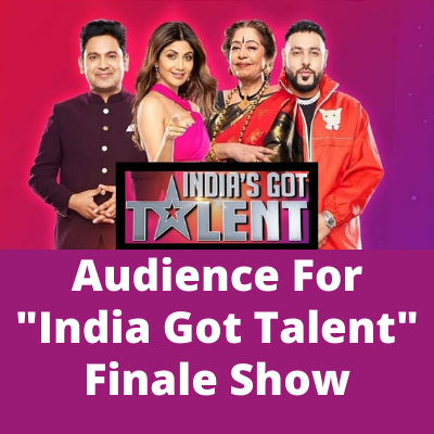 Audience for India Got Talent finale show 