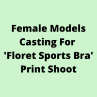 Female casting for 'Floret Sports Bra' shoot casting from BSH Casting Agency