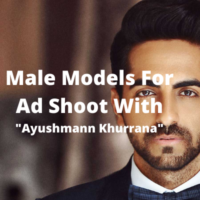 Models for ad shoot with Ayushmann Khurrana