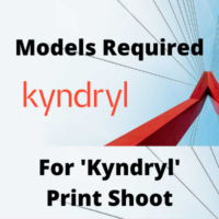 Models required for 'Kyndryl' print shoot