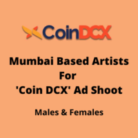 Mumbai based artists for 'Coin DCX' ad shoot from Bajaj Casting Agency