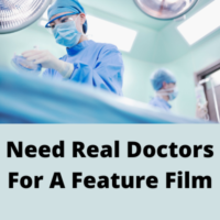Need real doctors for a feature film from BSH Casting Agency Mumbai