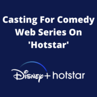 Casting for comedy web series on 'Hotstar' from Asha Films