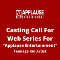 Casting web series for Applause Entertainment