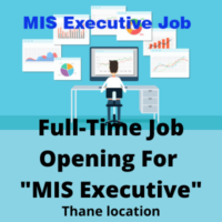 Full-time job opening for "MIS Executive"