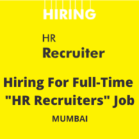 Hiring for full-time HR Recruiters job