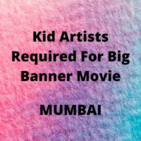 Kid artists required for big banner movie