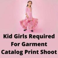 Kids for garment catalog print shoot