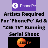 Artists required for 'PhonePe' ad & TV serial