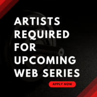 Artists required for upcoming web series
