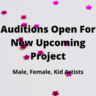 Auditions open for new upcoming project