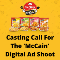 Casting call for the 'McCain' digital ad shoot from Parshv Mediaa