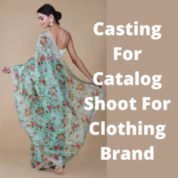 Casting for catalog shoot for clothing brand