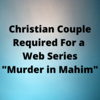 Christian couple required for a web series