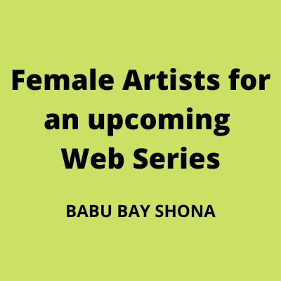 Female artists for an upcoming web series