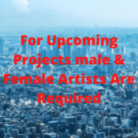 For upcoming projects artists are required