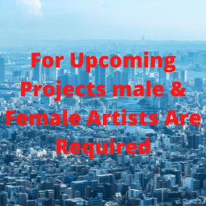 For upcoming projects artists are required