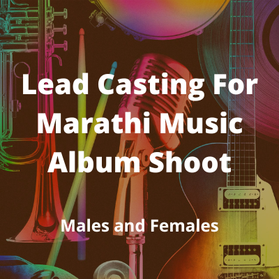 Lead casting for Marathi music album shoot from Fame Entertainment