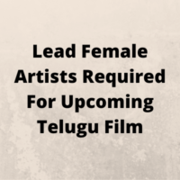 Lead females required for Telugu film