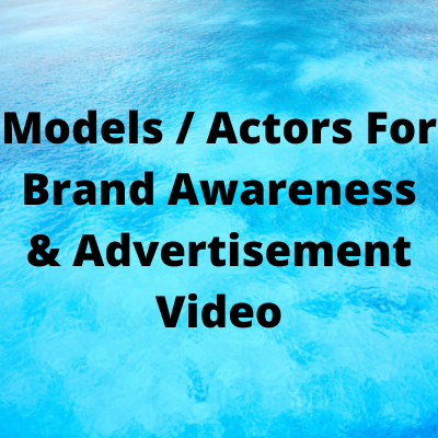 Model Actors for brand awareness video
