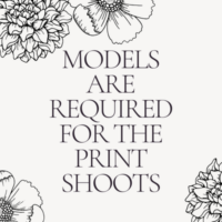 Models are required for the print shoots