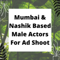 Mumbai & Nashik based actors for ad shoot