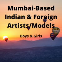 Mumbai-based Indian & foreign artists models