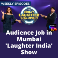 Audience job in Mumbai in 'Laughter India' show