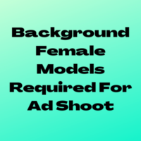 Background models required for ad shoot