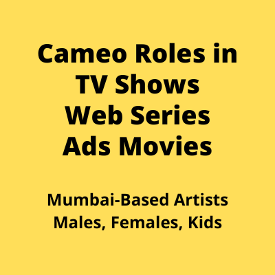 Cameo roles in TV shows web series movies
