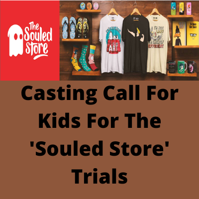 Casting call for kids for the 'Souled Store' trials from Parshv Mediaa