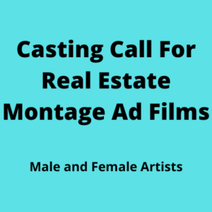 Casting call for real estate montage ad film from Parshv Mediaa