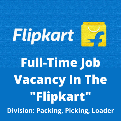 Full-time job vacancy in the Flipkart